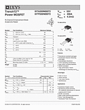 DataSheet IXTA200N055T2 pdf